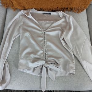 Silk A&F top